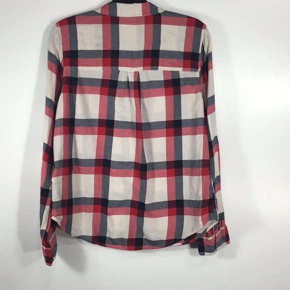 Abercrombie & Fitch | Women’s Striped Flannel Shirt~L - Picture 5 of 7
